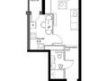 1-комнатная квартира · 30 м² · 2/7 этаж, Естай за 14.5 млн ₸ в 