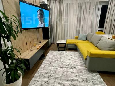 2-бөлмелі пәтер · 56 м² · 16 қабат, Абая 130, бағасы: 25 000 ₸ в Алматы