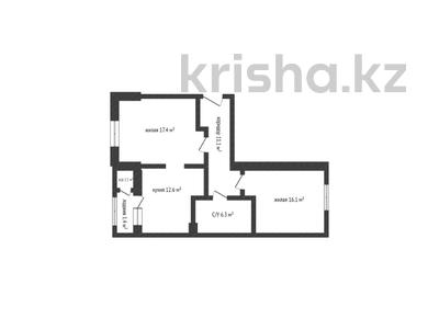 2-комнатная квартира, 66 м², 2/9 этаж, мкр Сары Арка 40 за 31 млн 〒 в Атырау, мкр Сары Арка