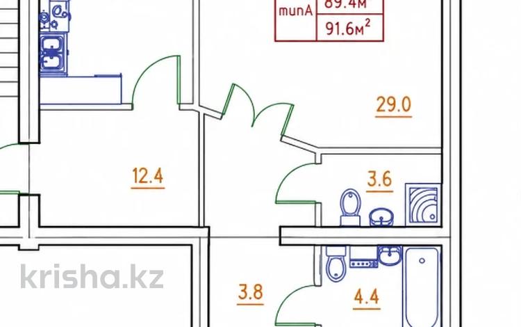 1-бөлмелі пәтер · 58 м² · 1/5 қабат, Алтын орда ш/а., Санкибай батыра 38б — Сулпак, бағасы: 17.5 млн ₸ в Актобе, мкр. Алтын орда — фото 2