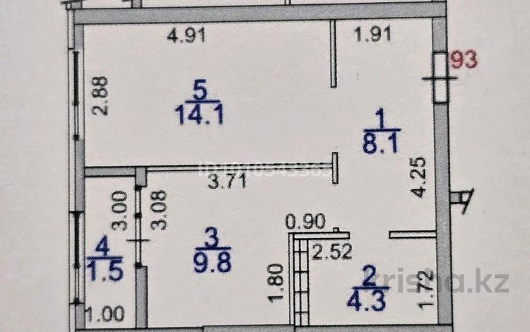 1-комнатная квартира · 38 м² · 6/12 этаж, мкр Калкаман-2, Ашимова 1/5Б за 27.5 млн 〒 в Алматы, Наурызбайский р-н — фото 2