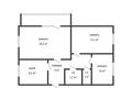 3-комнатная квартира · 64.3 м² · 4/5 этаж, Победы за 27.6 млн ₸ в Костанае — фото 2