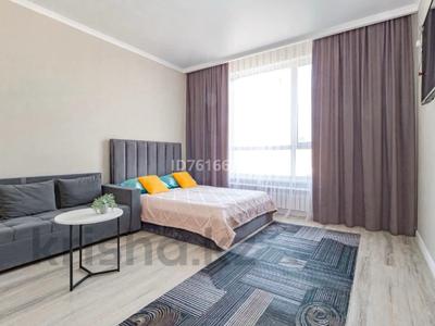 1-комнатная квартира · 55 м² · 12/25 этаж, Абиша Кекилбайулы 270 за 18 000 〒 в Алматы, Бостандыкский р-н