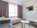 1-комнатная квартира · 55 м² · 12/25 этаж, Абиша Кекилбайулы 270 за 18 000 ₸ в Алматы, Бостандыкский р-н — фото 2