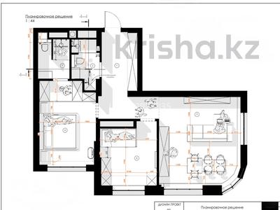 3-комнатная квартира · 76 м² · 16/20 этаж, Мангилик Ел за 82 млн ₸ в Астане, Есильский р-н