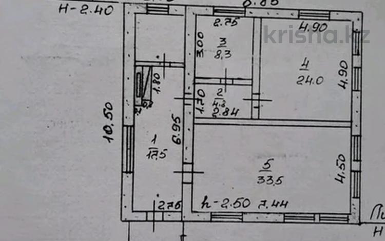 Отдельный дом · 3 комнаты · 90 м² · 17 сот., Алаш 75 — Пррлетарская-Ломоносова за 14 млн ₸ в Щучинске — фото 2