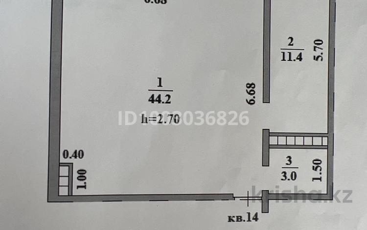 2-комнатная квартира · 58.6 м² · 4/10 этаж, 272 34 за 27.5 млн 〒 в Енбекши (Карасайский район) — фото 2