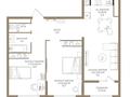 3-комнатная квартира · 67.6 м² · 7/9 этаж, Ботакоз 5 — БЕЗ КОМИССИИ за ~ 36.6 млн ₸ в Алматы, Бостандыкский р-н — фото 2