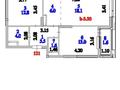 3-бөлмелі пәтер · 62 м² · 9/9 қабат, Туран 57/5, бағасы: 55 млн ₸ в Астане, Нура р-н