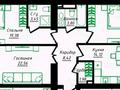 3-бөлмелі пәтер · 92.5 м² · 7/12 қабат, Жумекен Нажимеденов, бағасы: 50.5 млн ₸ в Астане, Сарайшык р-н — фото 8