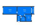 2-комнатная квартира · 43 м² · 2/5 этаж, Гоголя 63 за 20 млн ₸ в Костанае — фото 2