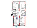 3-комнатная квартира · 80.43 м², Е 915 19 за ~ 45.6 млн 〒 в Астане, Есильский р-н — фото 3