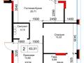 2-бөлмелі пәтер · 63.31 м² · 6/10 қабат, 14-ш/а. 99, бағасы: ~ 41.2 млн ₸ в Актау, 14-й мкр — фото 8