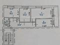 3-бөлмелі пәтер · 71 м² · 3/4 қабат, Мкр. Молодежный 6, бағасы: 13.5 млн ₸ в Аркалыке
