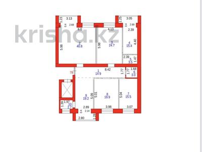 5-комнатная квартира · 160 м², Муканова 81 за 68 млн 〒 в Караганде, Казыбек би р-н