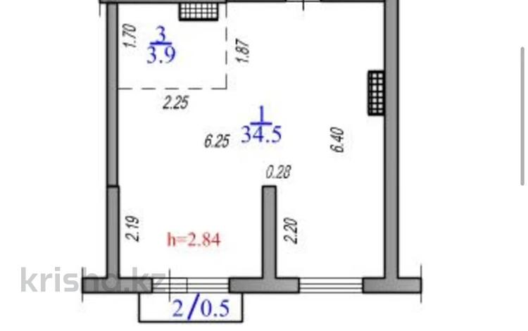 1-бөлмелі пәтер · 38.9 м² · 4/6 қабат, Нұркент ш/а, бағасы: 26.5 млн ₸ в Алматы, Алатауский р-н — фото 2