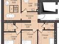 4-комнатная квартира · 114.12 м² · 4/7 этаж, Набережная 28 — Шухова за 45 млн 〒 в Петропавловске — фото 2