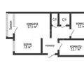 2-бөлмелі пәтер · 69 м² · 6/6 қабат, Маяковского 107к2, бағасы: 35 млн ₸ в Костанае — фото 17