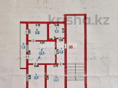 3-бөлмелі пәтер, 51.1 м², 9/9 қабат, мкр Центральный, Молдагалиева 5 — Аллея К. Смагулова, бағасы: 16.5 млн 〒 в Атырау, мкр Центральный