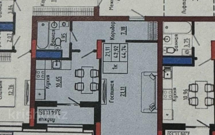 1-бөлмелі пәтер · 45 м² · 6/9 қабат, Улы Дала 28, бағасы: 28.5 млн ₸ в Астане, Нура р-н — фото 8