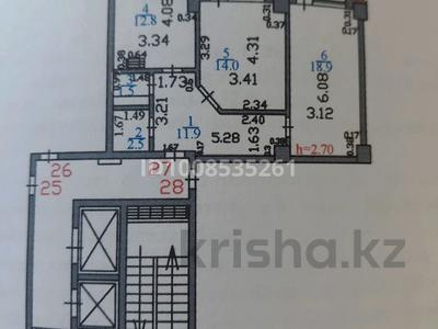 2-комнатная квартира · 65 м² · 7/16 этаж, мкр Юго-Восток, Шахтеров 60 за 26.5 млн ₸ в Караганде, Казыбек би р-н