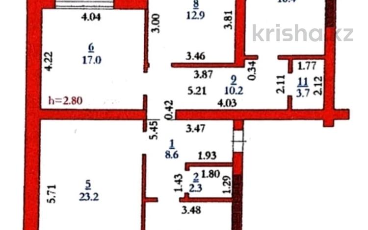 4-бөлмелі пәтер · 110 м² · 1/5 қабат, Алтын орда ш/а., Халела Досмухамедулы, бағасы: 34.5 млн ₸ в Актобе, мкр. Алтын орда — фото 2