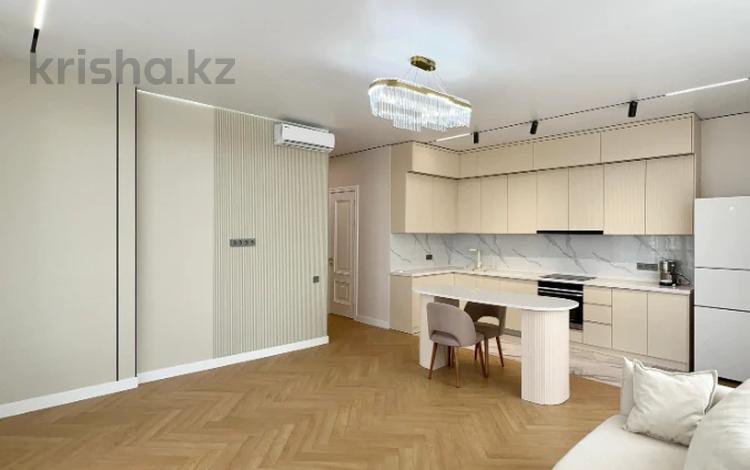 3-комнатная квартира · 80 м² · 18/21 этаж, Аль-Фараби — НОВЫЙ РЕМОНТ!!!! за 101 млн 〒 в Алматы, Бостандыкский р-н — фото 2