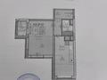 1-комнатная квартира · 42.67 м² · 6/18 этаж, Астана 21 — Интернациональная за 20.5 млн ₸ в Петропавловске