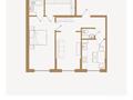 2-бөлмелі пәтер · 65.8 м² · 1/6 қабат, мкр Кайрат 5, бағасы: 31.9 млн ₸ в Алматы, Турксибский р-н — фото 5