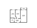 2-бөлмелі пәтер · 50.4 м² · 7/9 қабат, Береке микрорайон, бағасы: 24.5 млн ₸ в Костанае — фото 3