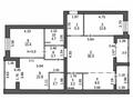 4-бөлмелі пәтер · 112 м² · 2/6 қабат, Университетская участок №28/19 — Университетская/ Муканова, бағасы: 63 млн ₸ в Караганде, Казыбек би р-н — фото 20