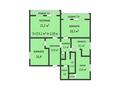 4-бөлмелі пәтер · 115.2 м² · 3/3 қабат, 40 лет Октября, бағасы: 29.5 млн ₸ в Затобольске (Тобыле) — фото 6