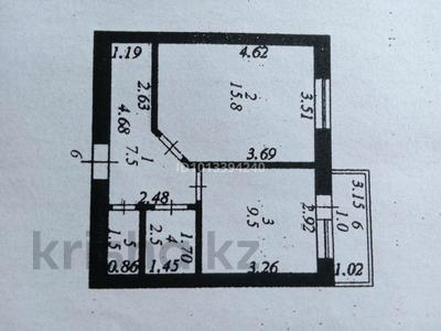 1-бөлмелі пәтер · 37.8 м² · 2/9 қабат, Кажымукан Мунайтпасова 6/1 — 2 мкр, бағасы: 23.5 млн ₸ в Астане, Алматы р-н