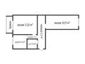 2-комнатная квартира, 42.6 м², 4/5 этаж, Парковая 94 за 7.4 млн 〒 в Рудном — фото 7