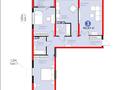 3-комнатная квартира · 91 м² · 3/6 этаж, Тараз 8/1 за 55 млн ₸ в Алматы, Турксибский р-н