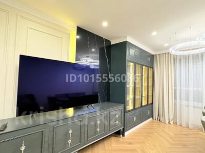 3-комнатная квартира · 105 м² · 11 этаж, Егизбаева 3, 5 — Каныша Сатпаева за 110 млн ₸ в Алматы, Бостандыкский р-н