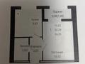 1-комнатная квартира · 34.26 м² · 9/10 этаж, Е 430 3/1 — Коргалжынское Шоссе - Айтматова за 12.9 млн ₸ в Астане, Нура р-н — фото 3