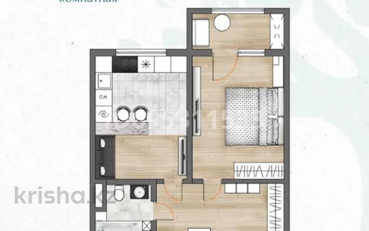 1-комнатная квартира · 41.2 м² · 1/4 этаж, 37ул 116 — Вдоль БАКАД за 15.7 млн ₸ в  — фото 17