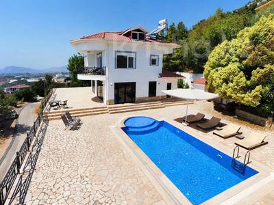 Отдельный дом · 4 комнаты · 195 м² · 736 сот., Söylemez Sk No:69 Yaylalı, 07450 Alanya/Antalya, Türkiye 69 — Kestel yaylalı villa за 285 млн ₸ в Аланье