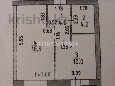 1-бөлмелі пәтер · 38 м² · 3/10 қабат, Улы Дала 31, 31/1, 33, 33/1, бағасы: 29.5 млн ₸ в Астане, Нура р-н