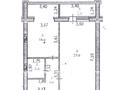 1-комнатная квартира · 54.3 м² · 2/5 этаж, Жельтоксан 1/6 к1 за 23 млн ₸ в Уральске