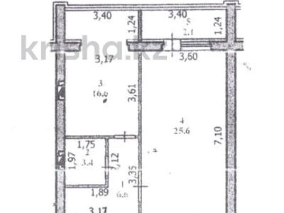 1-комнатная квартира · 54.3 м² · 2/5 этаж, Жельтоксан 1/6 к1 за 23 млн ₸ в Уральске