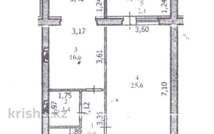 1-комнатная квартира · 54.3 м² · 2/5 этаж, Жельтоксан 1/6 к1 за 23 млн ₸ в Уральске — фото 2