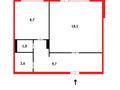 1-комнатная квартира · 41.7 м² · 10/10 этаж, мкр Юго-Восток, Мкр Юго-Восток ул. Таттимбета — ТД Магнум за 18 млн ₸ в Караганде, Казыбек би р-н — фото 8