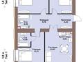 4-бөлмелі пәтер · 103.53 м², Е 101 5 — ИПОТЕКА - РАССРОЧКА, бағасы: 48.8 млн ₸ в Астане, Нура р-н — фото 2