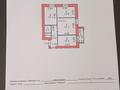 3-бөлмелі пәтер, 63.3 м², 5/5 қабат, Мкр. Береке 47 — Береке 2, бағасы: 27.5 млн 〒 в Костанае