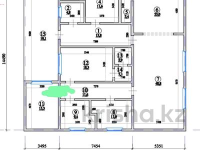 Жеке үй · 7 бөлме · 238 м² · 6 жүзд., Тумар — Школа Elitr Sokol, бағасы: 53 млн ₸ в Туздыбастау (Калинино)