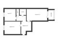 2-бөлмелі пәтер · 60.7 м² · 1/5 қабат, Кенжетаева 1в, бағасы: 23 млн ₸ в Кокшетау — фото 3