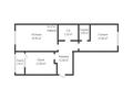 2-бөлмелі пәтер · 68 м² · 3/9 қабат, Гашека 5 — Чкалова, Мохито, ЖК Тобол, ЖК Токио, бағасы: 35.5 млн ₸ в Костанае — фото 9