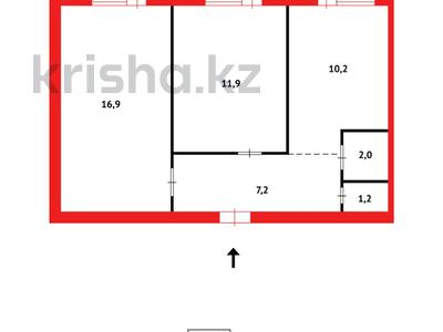 2-комнатная квартира, 54 м², 9/16 этаж, мкр Юго-Восток, Республики за 21.2 млн 〒 в Караганде, Казыбек би р-н